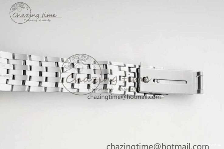 0429 De Ville SS DIWF 1:1 Best Edition Light Blue Dial SS Markers on SS Bracelet MIYOTA TopPick 7850